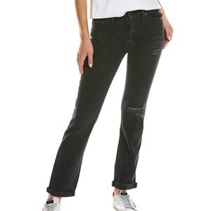 Hudson Jeans Women’s Black Distressed Boyfriend Jeans